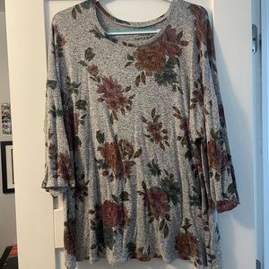 Torrid 3/4 Top